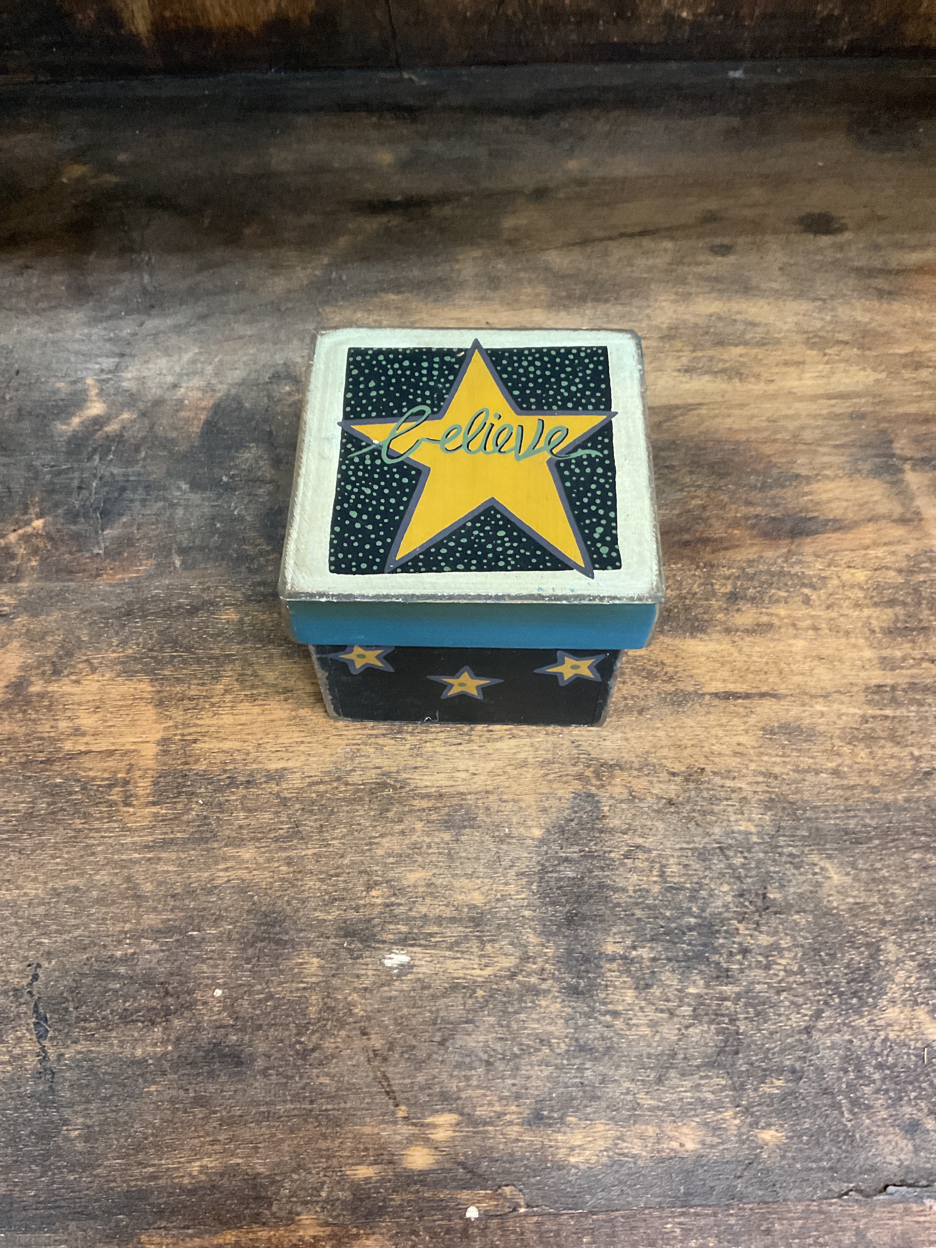“Believe” Wooden Box