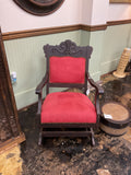 Red Parlor Rocker