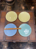 Lu Ray Pastel Big Plates Set of 4