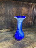 Vintage Italian Cobalt-Blue Vase