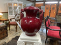 Burgundy Vase