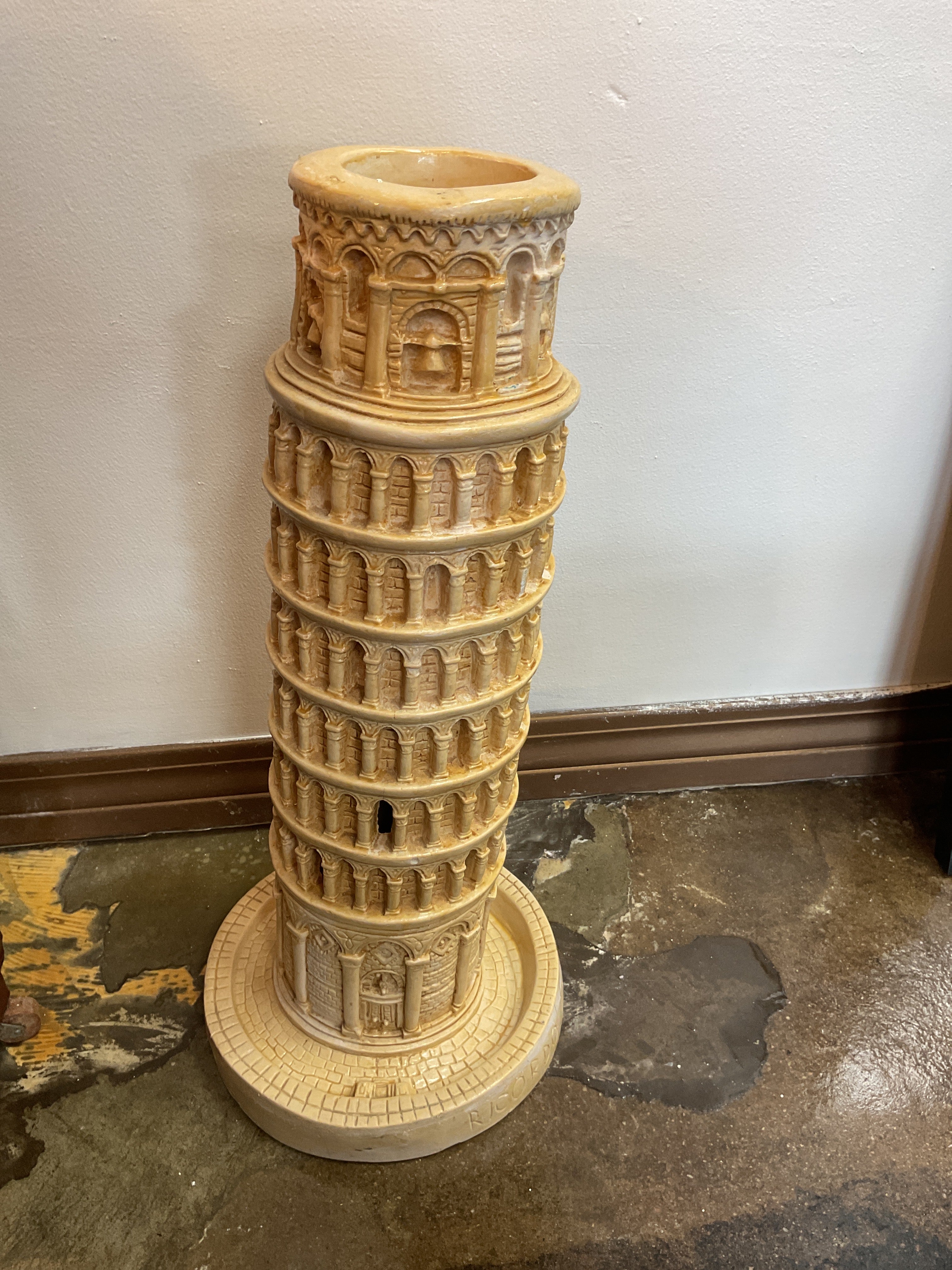 Vintage Leaning Tower of Pisa