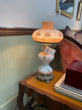 Vintage Brass-Porcelain Lamp