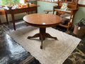 Oak Pedestal Table