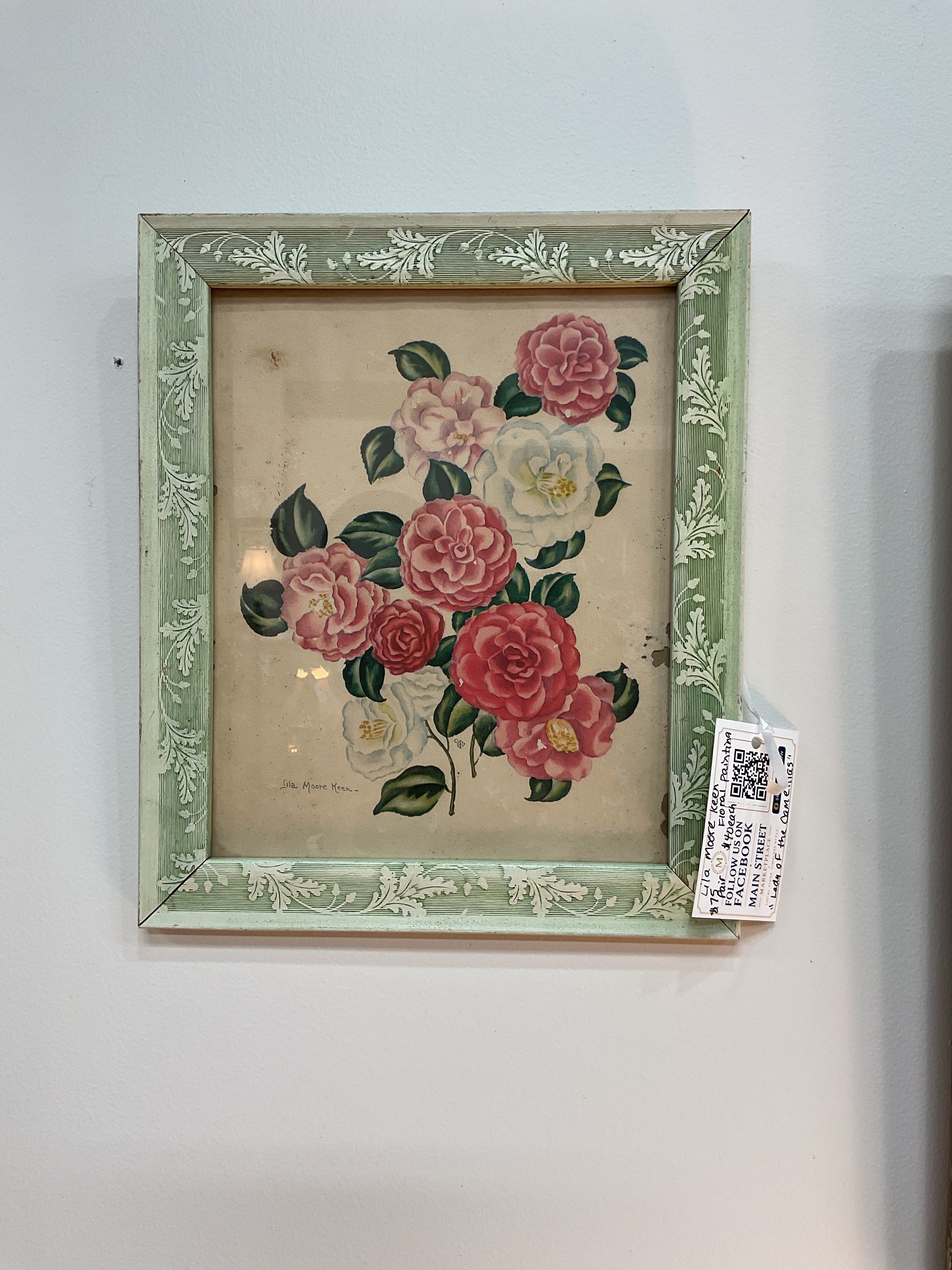 Lila Moore Keen Floral Painting (2)