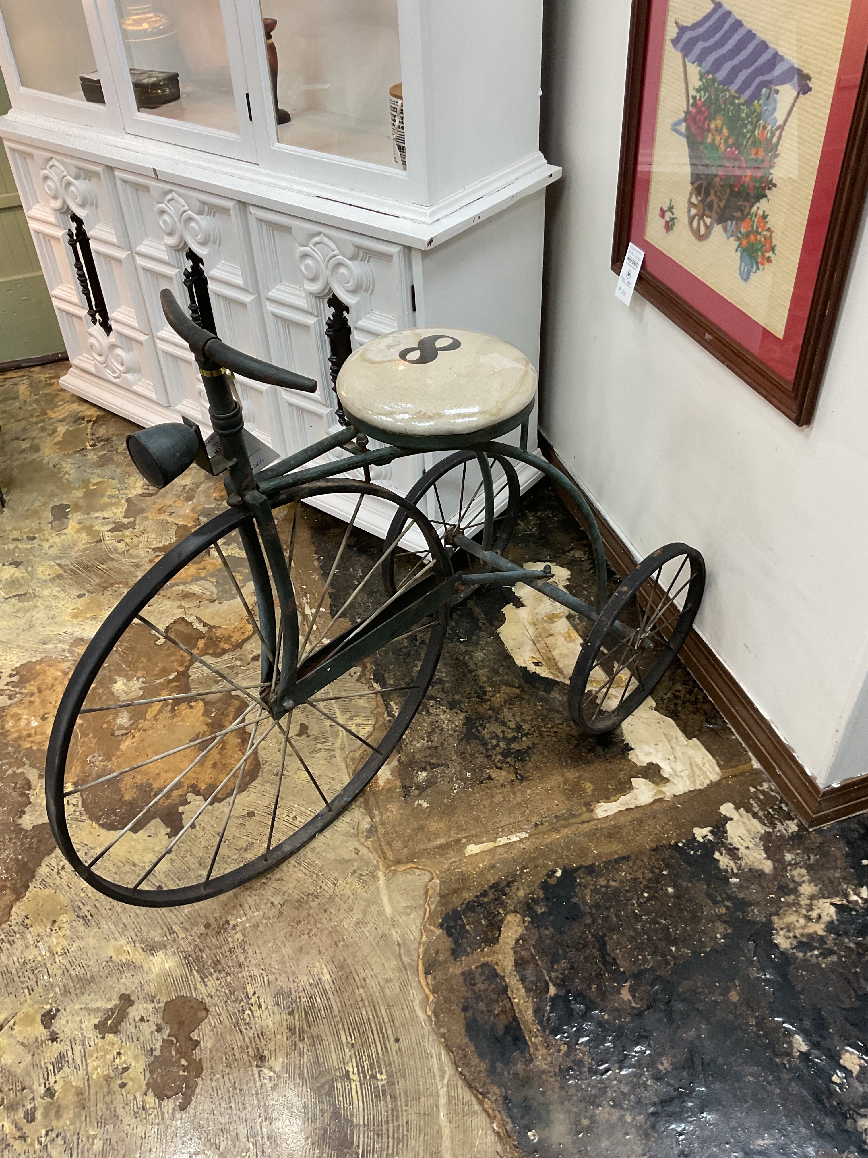 Decorative Metal Tricycle