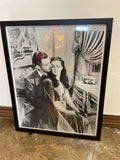 Gone With the Wind Framed Print | Scarlett O'Hara & Rhett Butler | 16x20 Framed