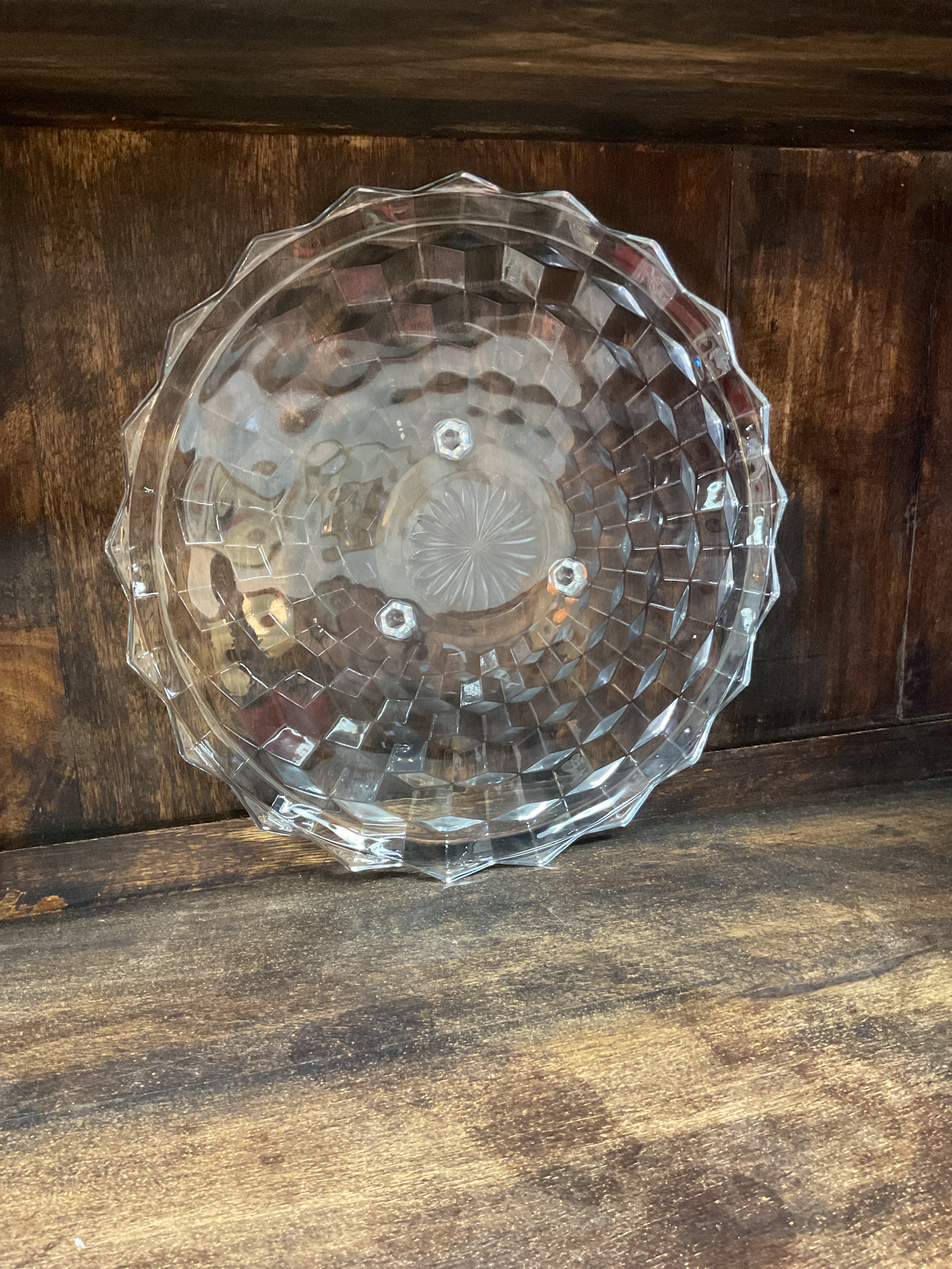 Fostoria American Crystal Platter
