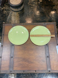 Taylor, Smith & Taylor Sunburst Plates Set of 2