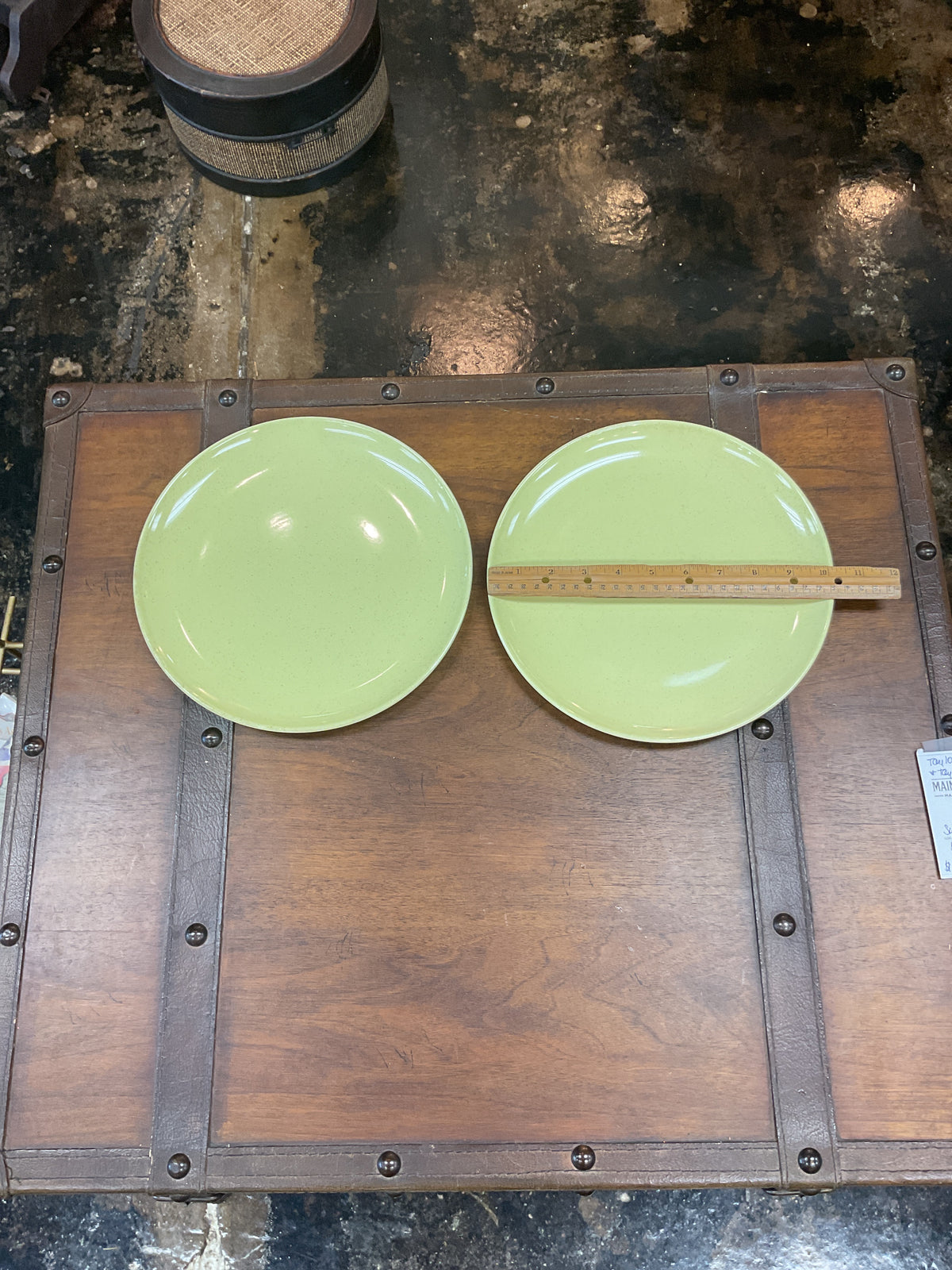 Taylor, Smith & Taylor Sunburst Plates Set of 2