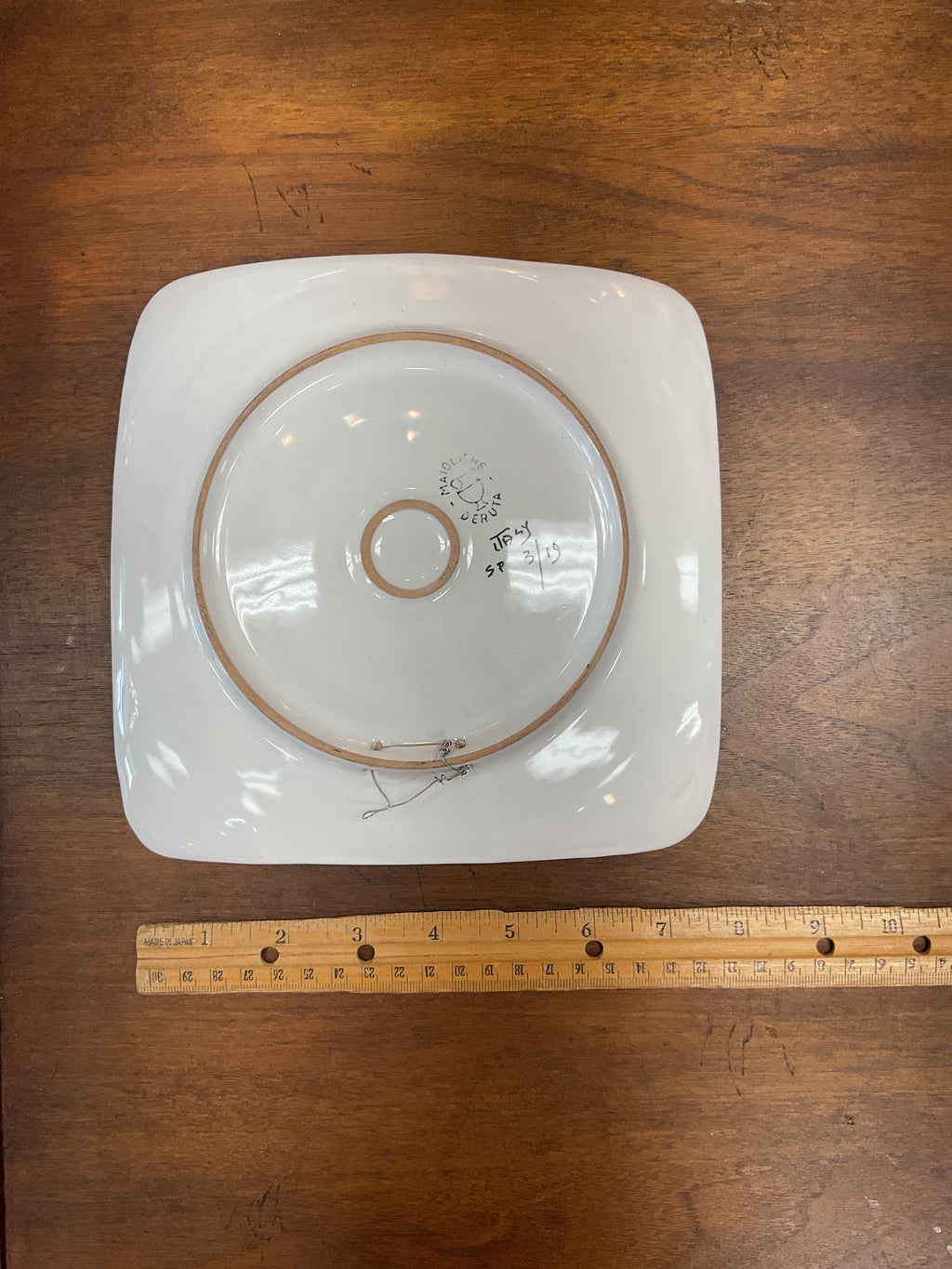 Vintage Italian Pottery Plate