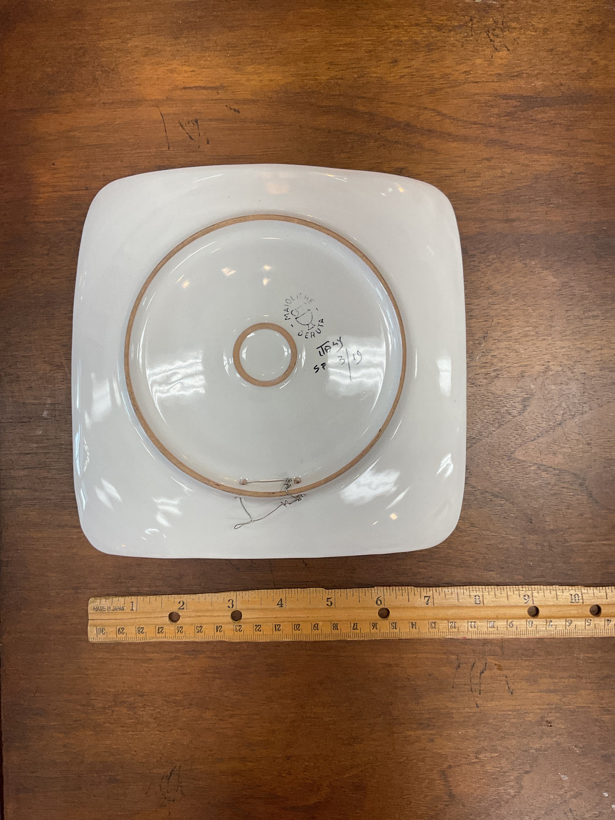 Vintage Italian Pottery Plate