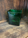 Napco Emerald Green Glass Vase