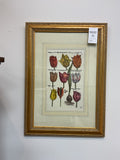 Framed Tulip Flower Print