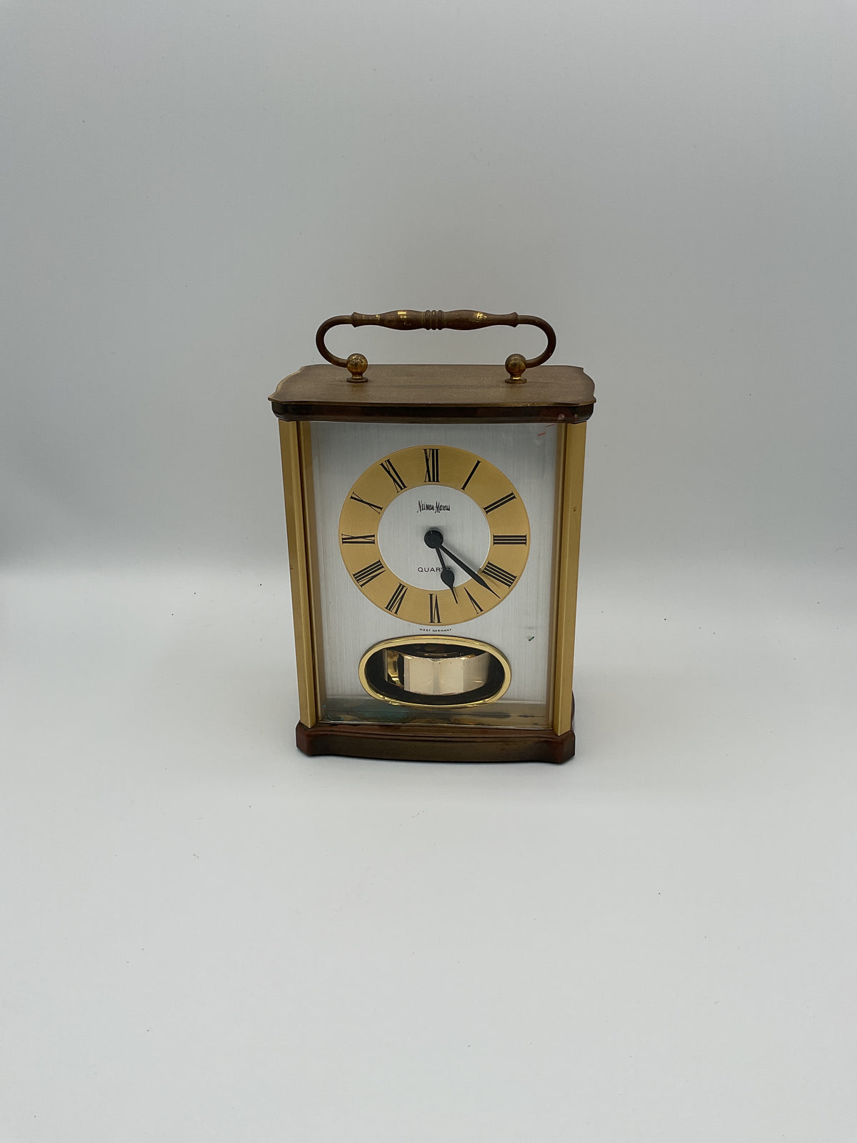 Vintage Neiman Marcus Rhythm Quartz Table Clock