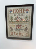 Vintage Framed Cross Stitch
